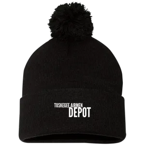 Tuskegee Airmen Depot Pom Pom Beanie