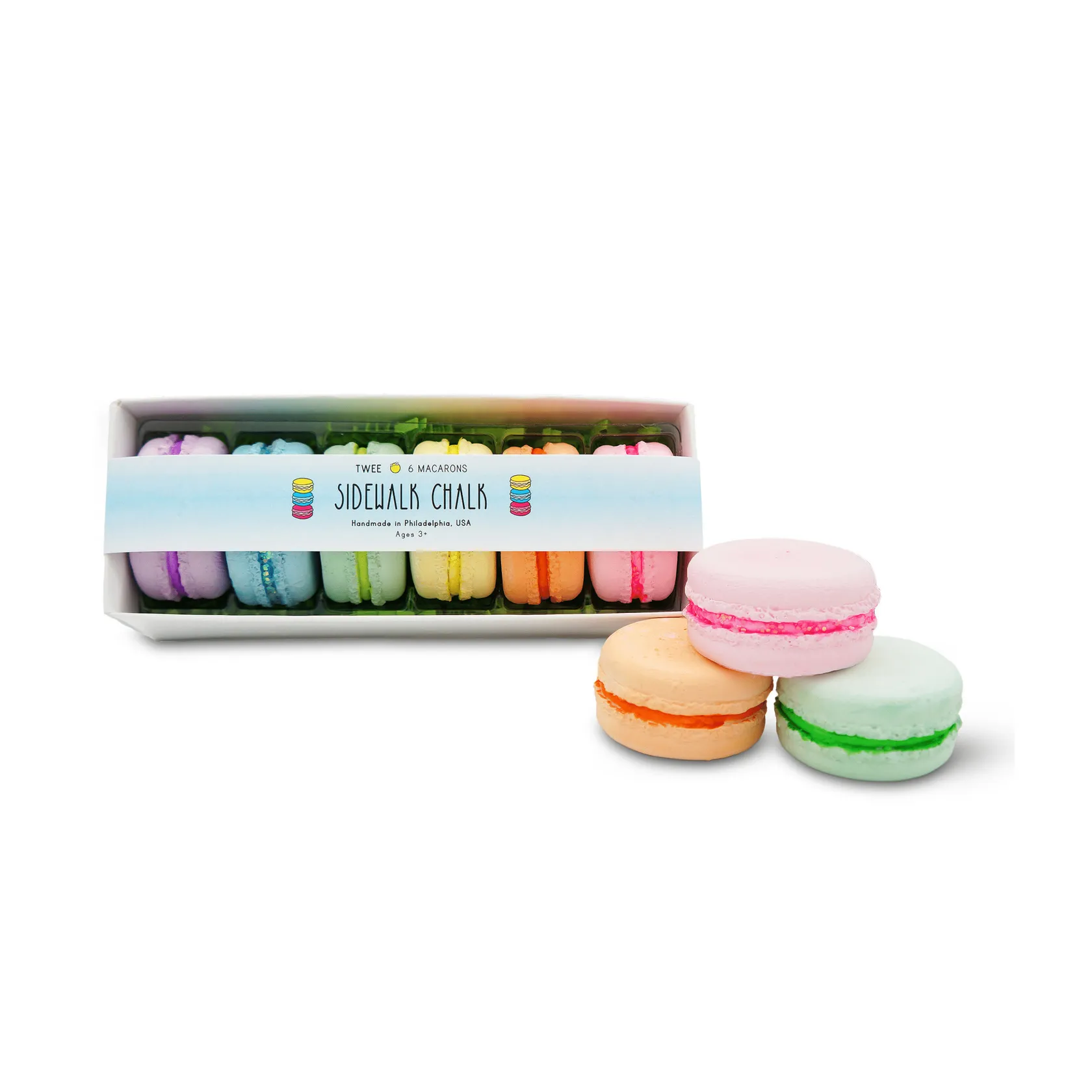 TWEE Handmade Sidewalk Chalk - Petite Macaroon