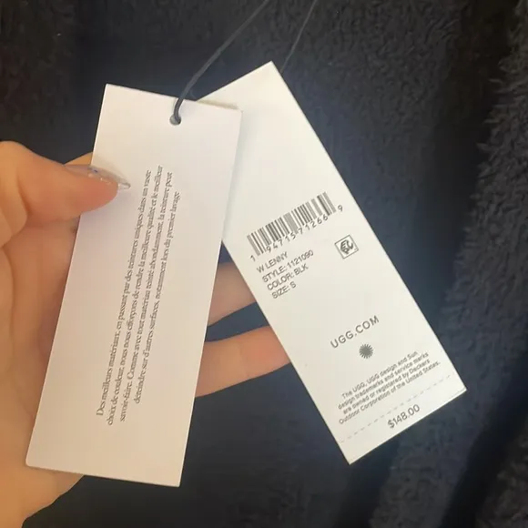 UGG Australia Maxi bathrobe black cozy