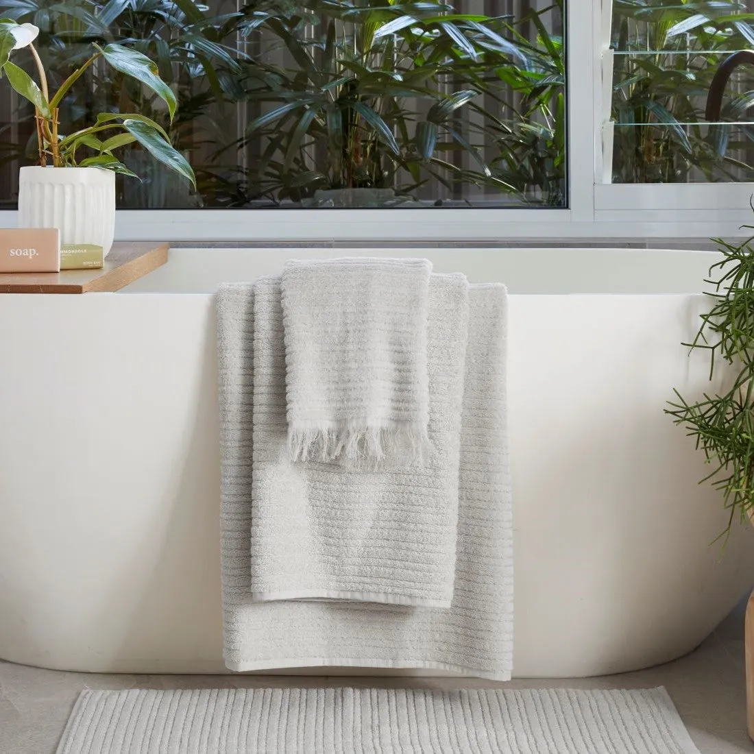 Urban Oasis Bath Towel Oyster