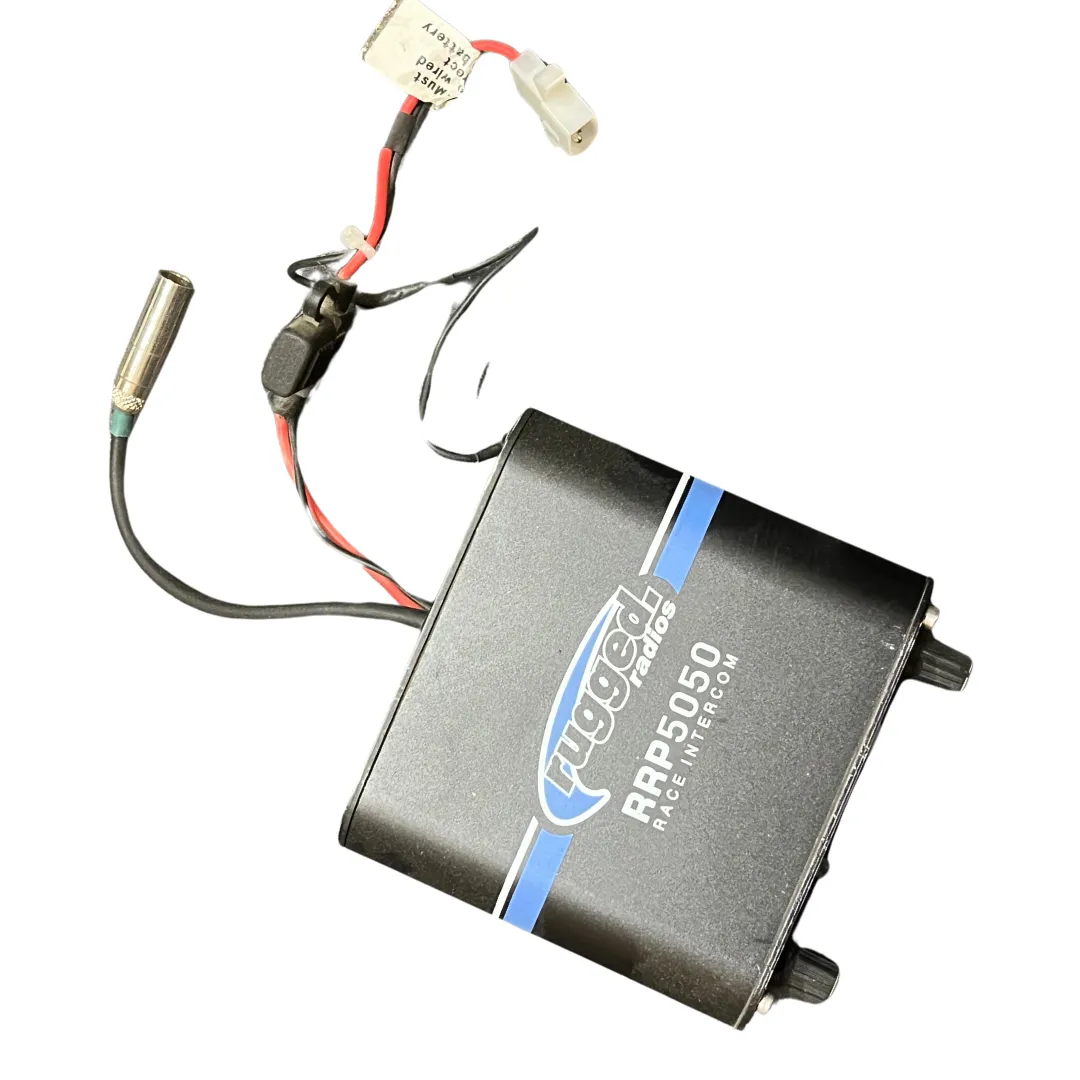Used Rugged Radios RRP5050 2-Person Sport Race Intercom   Inline Audio Filter