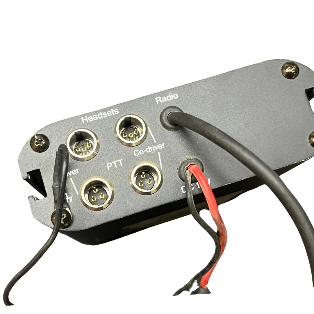 Used Rugged Radios RRP5050 2-Person Sport Race Intercom   Inline Audio Filter