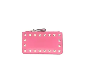 Valentino Rockstud Key Ring Pouch