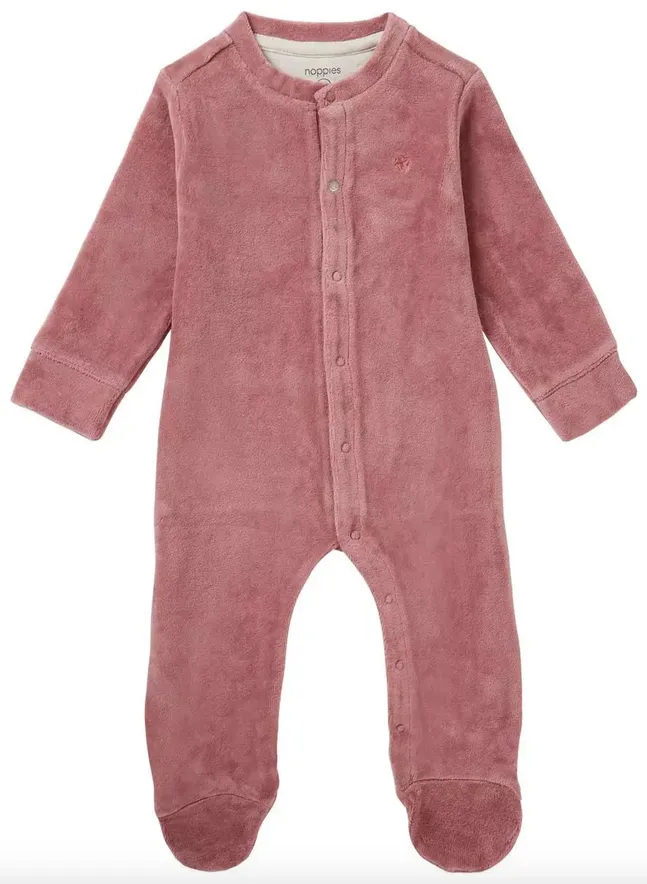 Velour Playsuit