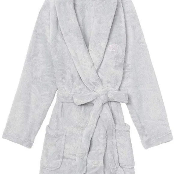 Victorias Secret Cozy Short Plush Robe…