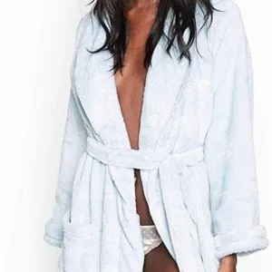 Victorias Secret Cozy Short Plush Robe…