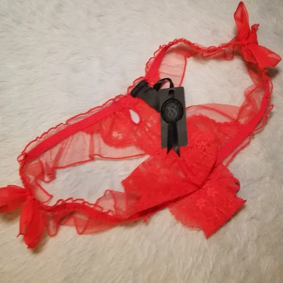 Victoria's Secret Designer Collection Red Panty❤