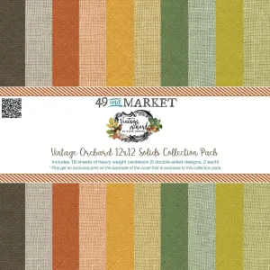 Vintage Orchard - 12x12” Solids Collection Pack 49 & Market