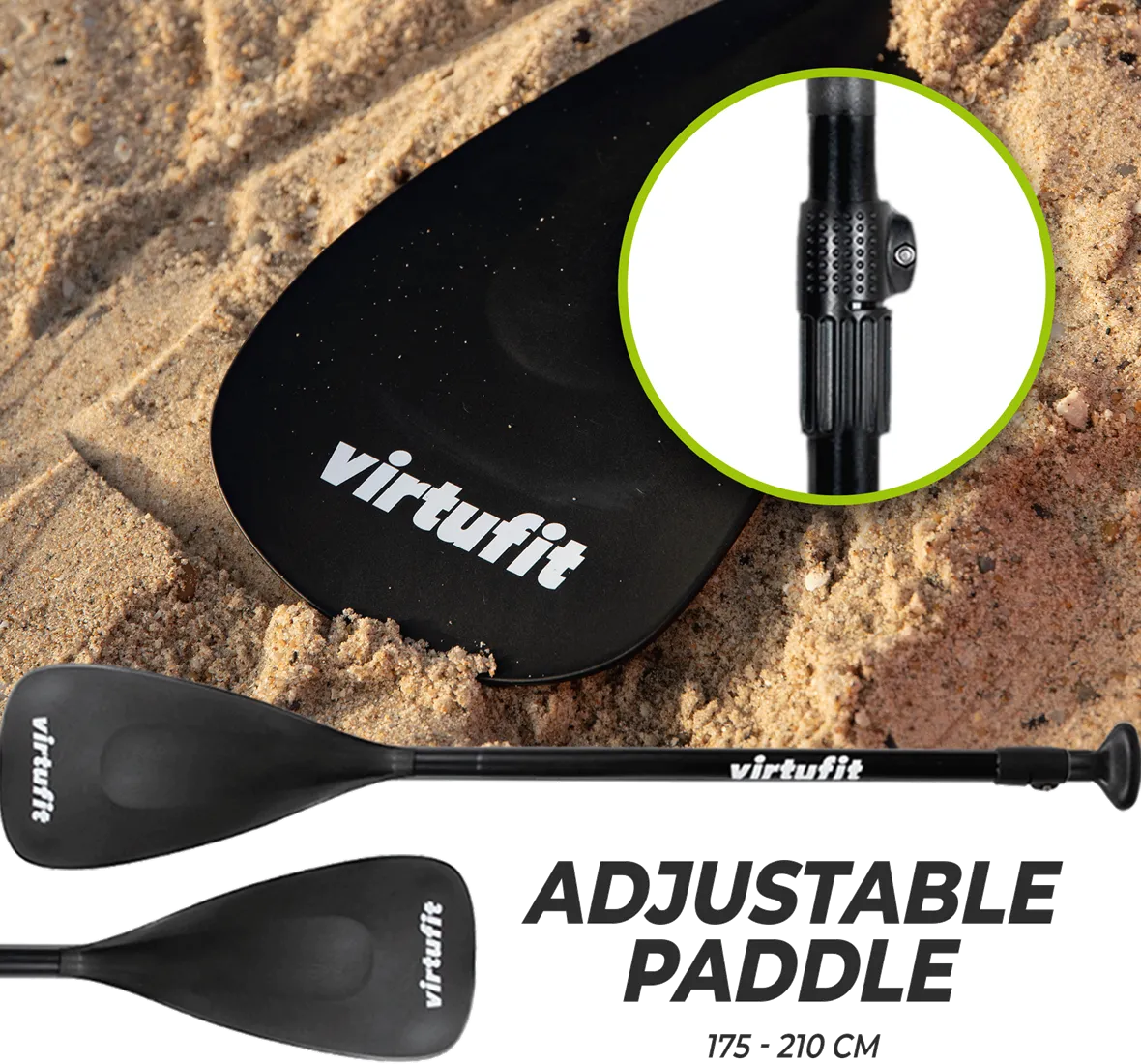 VirtuFit Supboard Ocean 275 - Verde - Cu accesorii si geanta de transport
