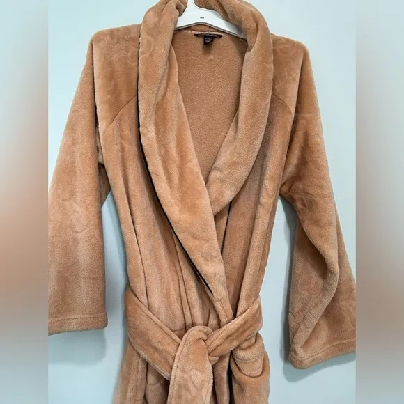 Vtg Victoria Secret Long Plush Robe VP