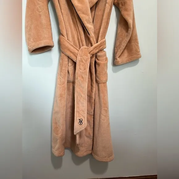 Vtg Victoria Secret Long Plush Robe VP
