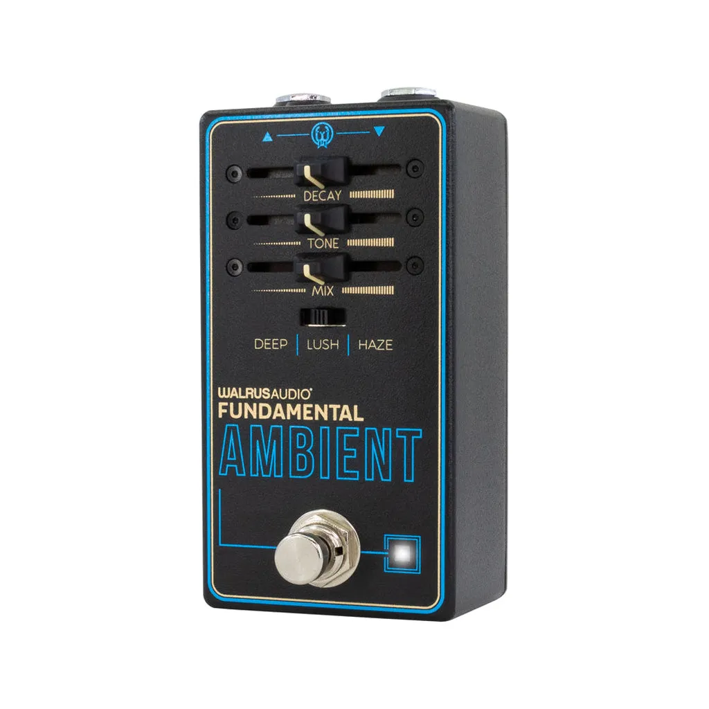 Walrus Audio Fundamental Series Ambient Reverb Guitar Effects Pedal