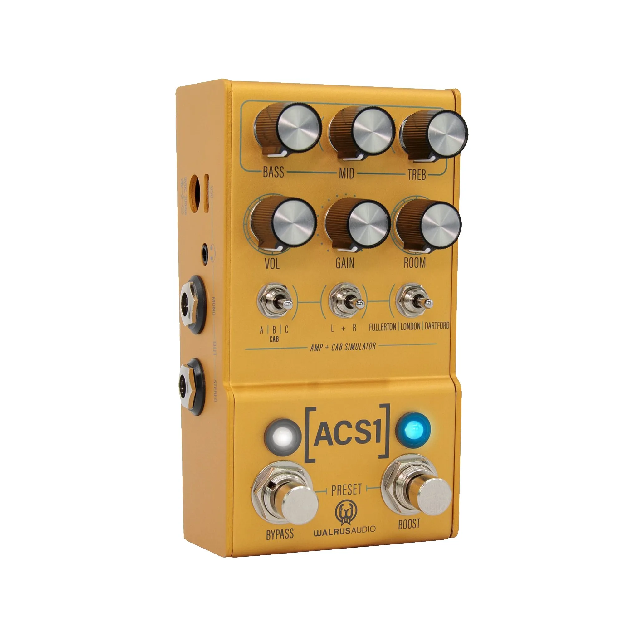 Walrus Audio Mako Series ACS1 Amp & Cab Simulator Guitar Effects Pedal