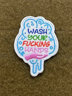 Wash Your Fucking Hands Morale Patch