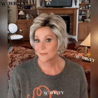 Wendy - Wigyy Short Silver Grey Elegant Wigs