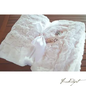 WHITE BELLA COUTURE THROW