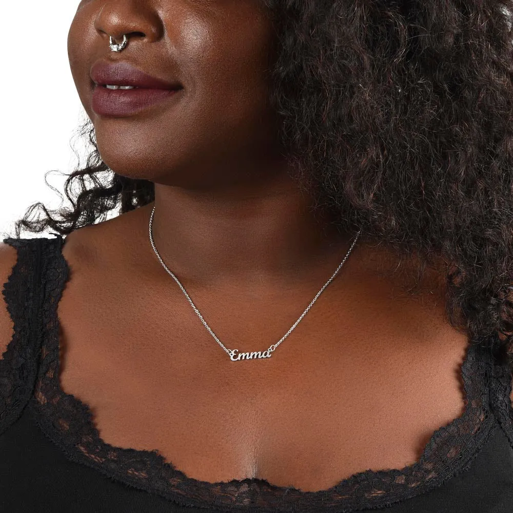 Wife Custom Name Necklace-You are loving, generous, sexy