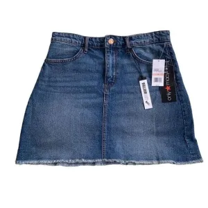 William Rast NWT A-Line Jean Denim Skirt Midtown Revenge Casual Downtown Girl 28