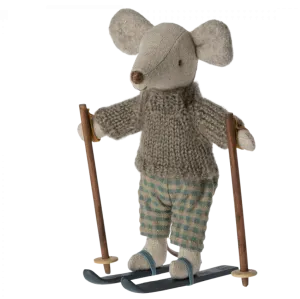 Winter Mouse with Ski Set, Big Brother