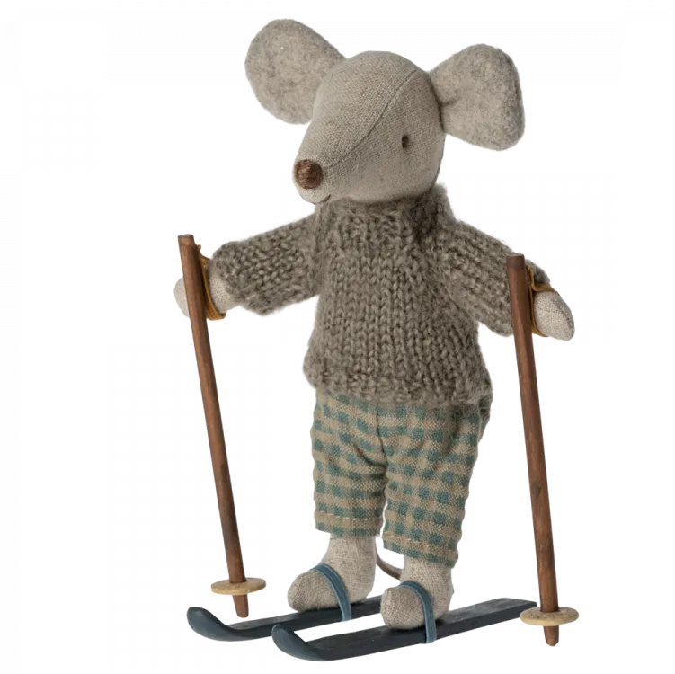 Winter Mouse with Ski Set, Big Brother