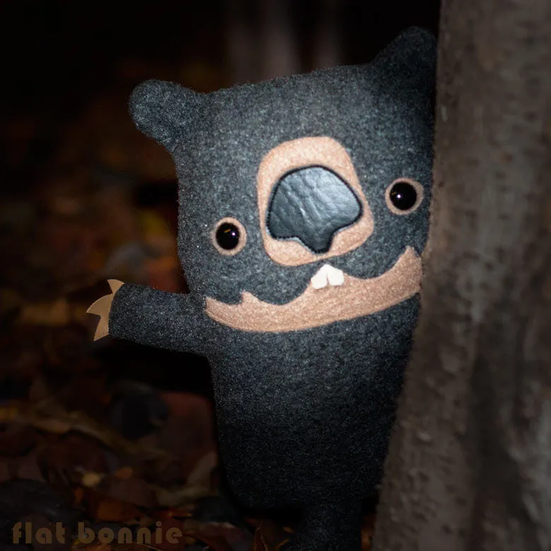 Wombat stuffed animal plush - Handmade Wombat toy doll