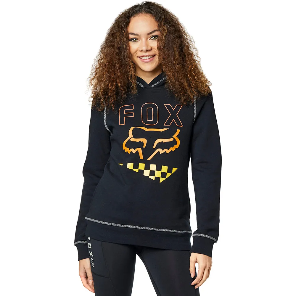 Womens Richter Pullover Fleece Hoody - Black