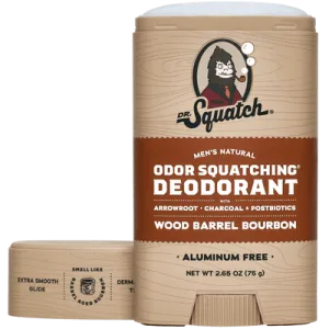 Wood Barrel Burbon┃Deodorant┃Dr.Squatch