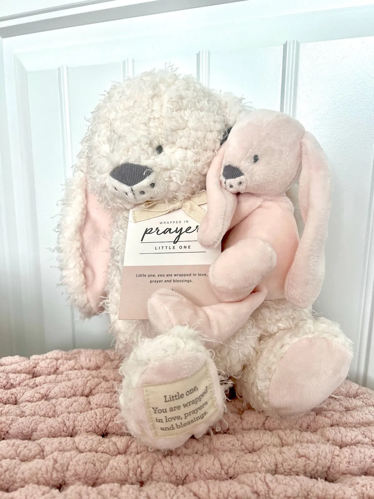 Wrapped in Prayer Bunny 16"