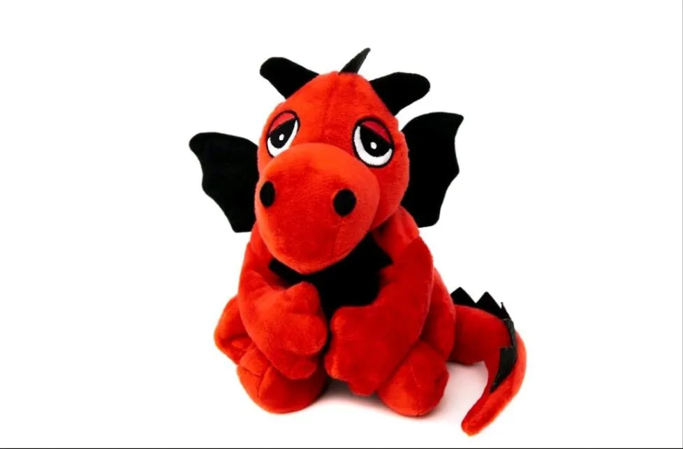 Wärmetier Glücksdrache Wärmflasche Kuscheltier Warmie Habibi Plush