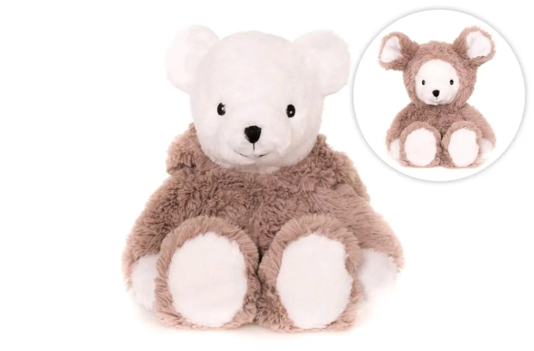 Wärmetier Mouse Bär Wärmflasche Kuscheltier Habibi Plush