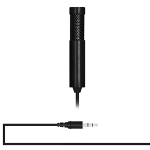 Yanmai SF555 Mini Professional 3.5mm Jack Studio Stereo Condenser Recording Microphone Cable Length 1.5m Black