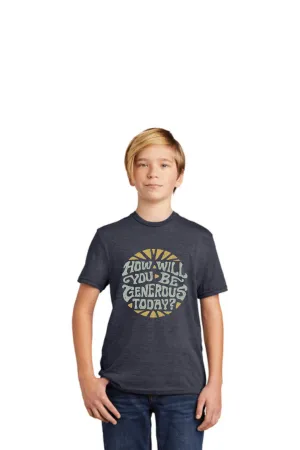 Youth Tee - Generous Today