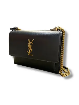 ysl Sunset Medium bag black