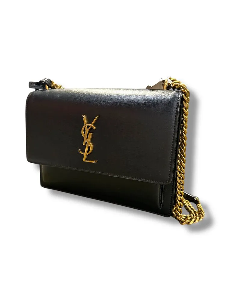 ysl Sunset Medium bag black