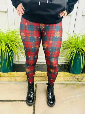 Yuletide Check CASUAL Leggings