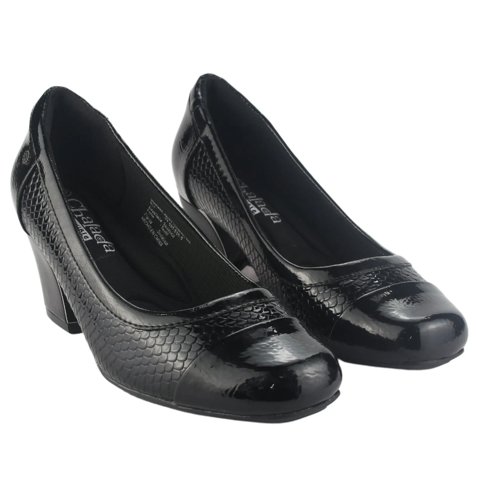 Zapato Chalada Mujer Carol-5 Negro Casual