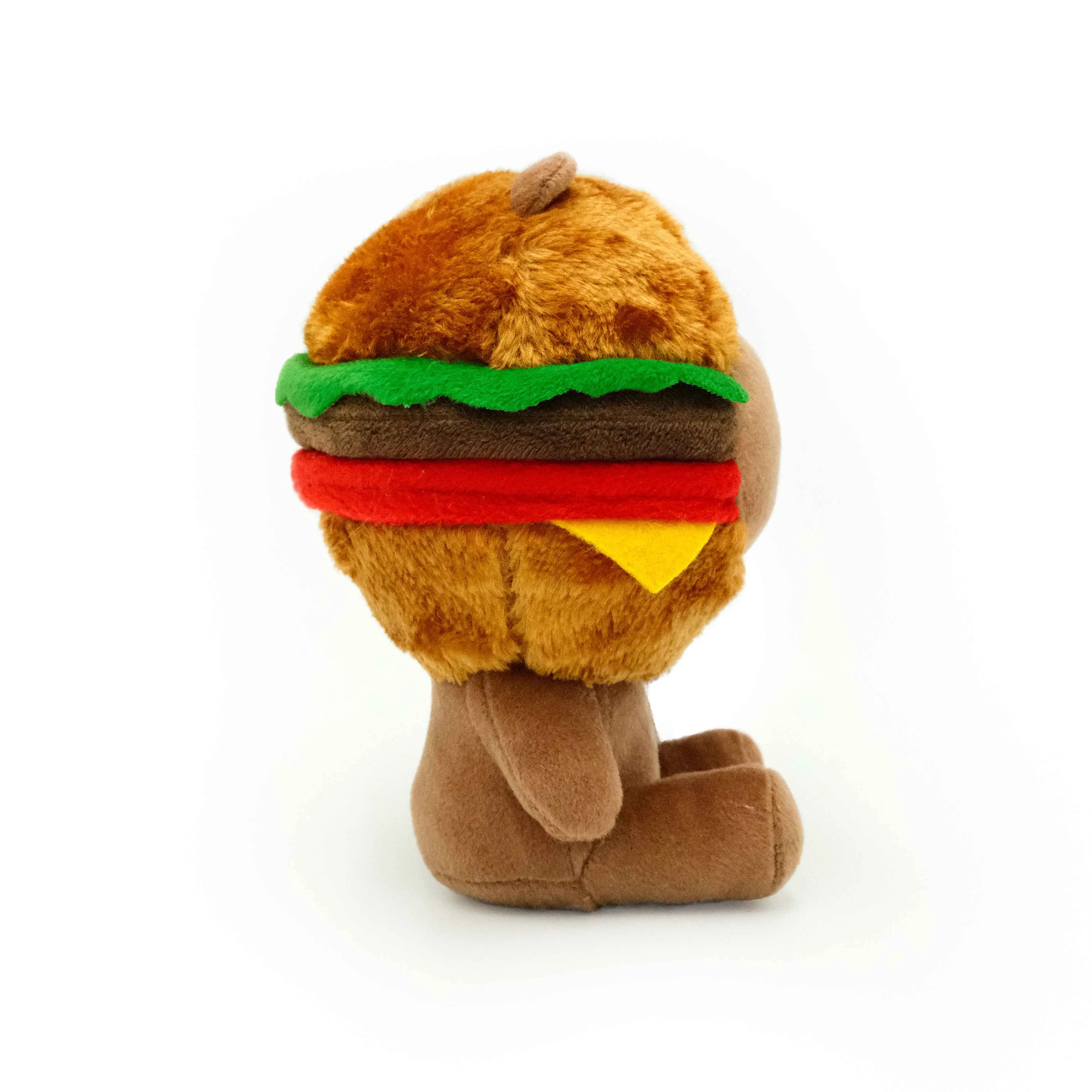 ZippyPaws - Brown Plush - Burger Time (U.S. SALE ONLY)