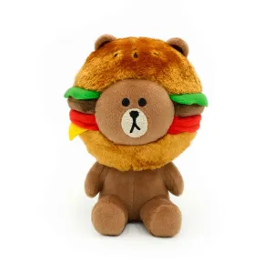 ZippyPaws - Brown Plush - Burger Time (U.S. SALE ONLY)