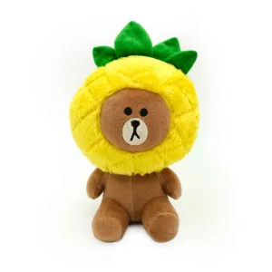 ZippyPaws - Brown Plush - Pineapple Party (U.S. SALE ONLY)
